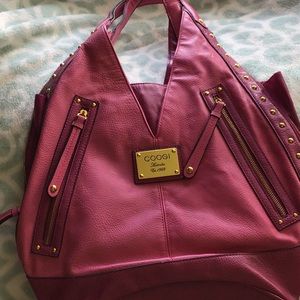 COOGI  HOT PINK PURSE BAG
